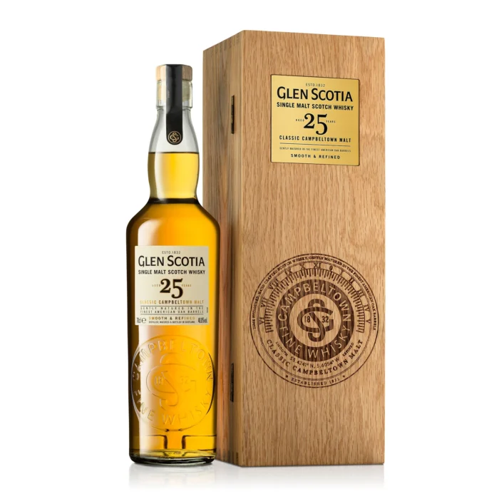 Glen Scotia 25 YO 70cl 48.8% GB ვისკი გლენ სქოშა 0.7 ლ 48.8% ყუთით - Image 1