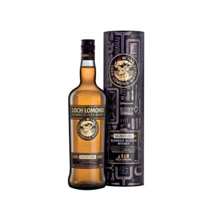 Loch Lomond Signature 100cl 40% GB ვისკი ლოქ ლომონდ სიგნიჩერ 1 ლ 40% ყუთით 5016840034636