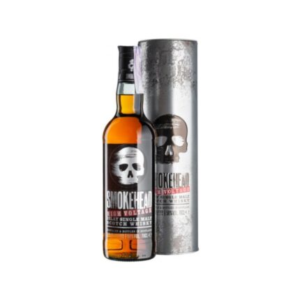 Smokehead High Voltage 70cl 58% GB ვისკი სმოუქჰედ ჰაი ვოლთიჯ 0.7 ლ 58% ყუთით 5010852038712