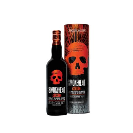 Smokehead Rum Cask Rebel 70cl 46% GB ვისკი სმოუქჰედ რამ ქასქ რებელ 0.7 ლ 46% ყუთით 5010852044720