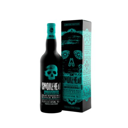 Smokehead Tequila Finish 70cl 43% GB ვისკი სმოუქჰედ ტეკილა ფინიშ 0.7 ლ 43% ყუთით 5010852050967